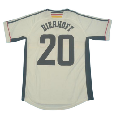 Camisa Retrô Alemanha Home Copa do Mundo Versão 1998 "Bierhoff" N°.20