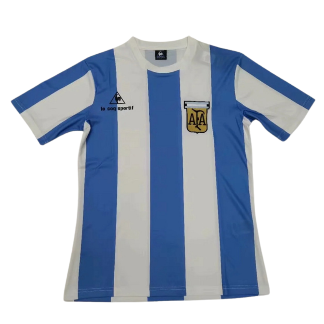 Camisa Retrô Argentina Home 1985