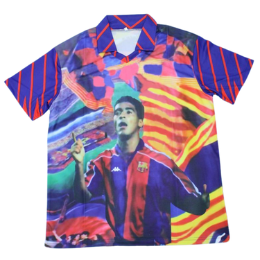 Camisa Retrô Barcelona Camisa Retrô Romario Versão
