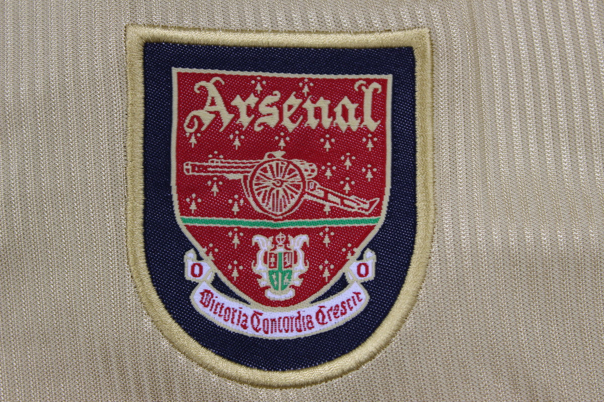 Camisa Retrô Arsenal Away Manga Longaa 01/02