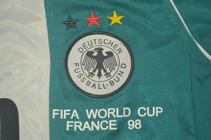 Camisa Retrô Alemanha Away Copa do Mundo Versão 1998 "Bierhoff" N°.20