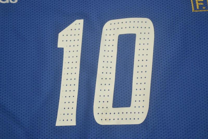 Camisa Retrô França Home 2002 "Zidane" N°.10