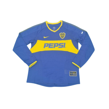 Camisa Retrô Boca Juniors Home 03/04