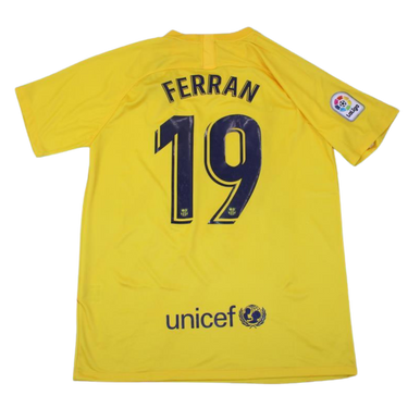 Camisa Retrô Barcelona Away  19/20 "Ferran" Nº 19