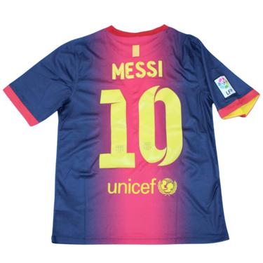 Camisa Retrô Barcelona Home 12/13 "Messi" Nº 10