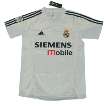 Camisa Retrô Real Madrid Home 04/05