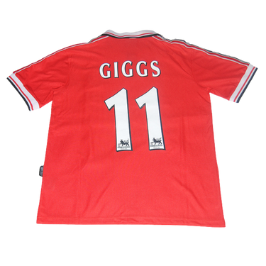 Camisa Retrô Manchester United Retrô 98/99 "Giggs" Nº 11