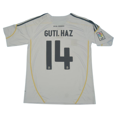 Camisa Retrô Real Madrid Home 09/10 "Guti. Haz" Nº 14