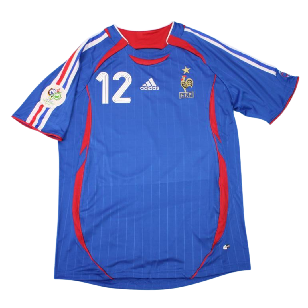 Camisa Retrô França Home Copa do Mundo Versão 2006 "HeN°y" N°12