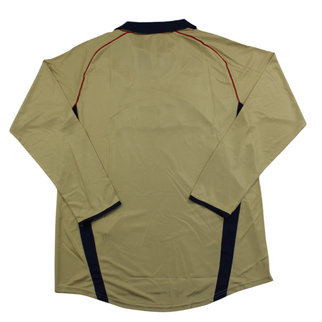 Camisa Retrô Arsenal Away Manga Longaa 01/02