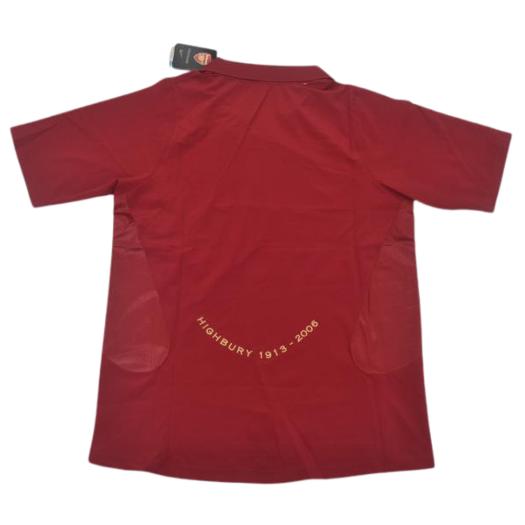 Camisa Retrô Arsenal Home 05/06