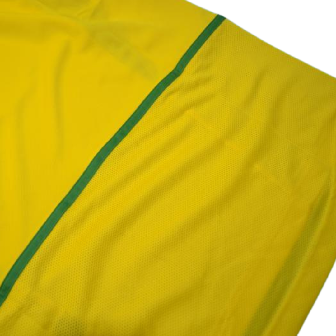 Camisa Retrô Brasil Home Copa do Mundo Versão 2002 "Ronaldinho" N°.11