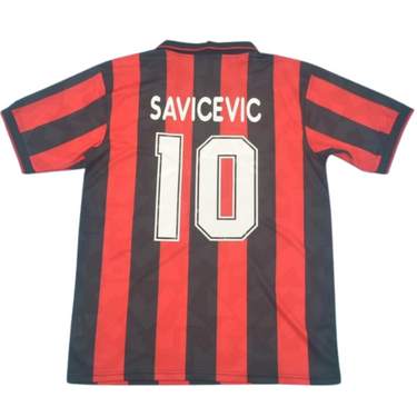 Camisa Retrô Milan Home 93/94 "Savicevic" N°.10