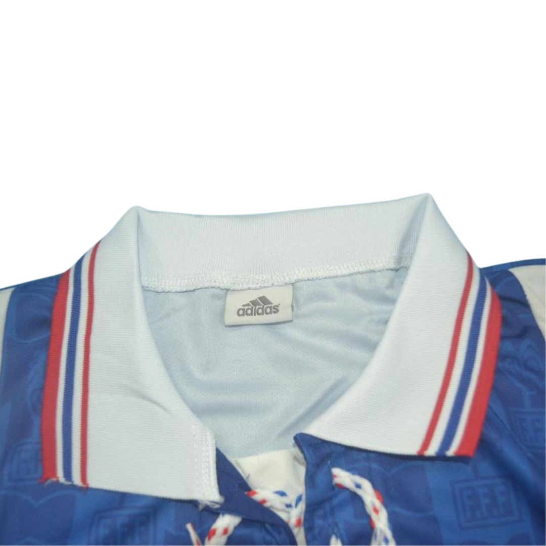 Camisa Retrô França Home 1996 "Zidane" N°10