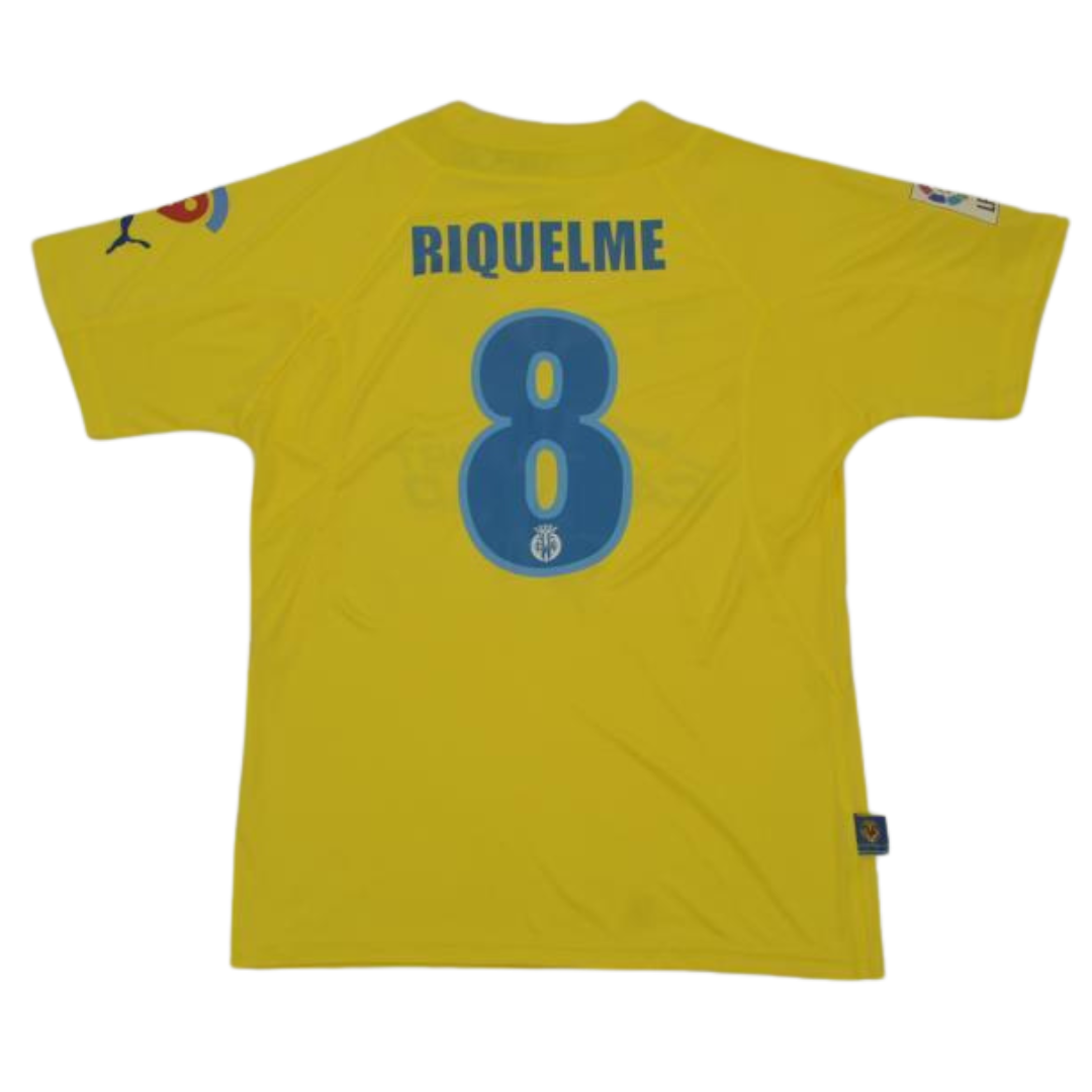 VillarCamisa Retrô Real Home Retrô 05/06 "Riquelme" Nº 8