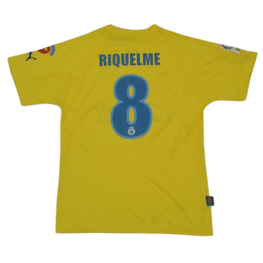 VillarCamisa Retrô Real Home Retrô 05/06 "Riquelme" Nº 8