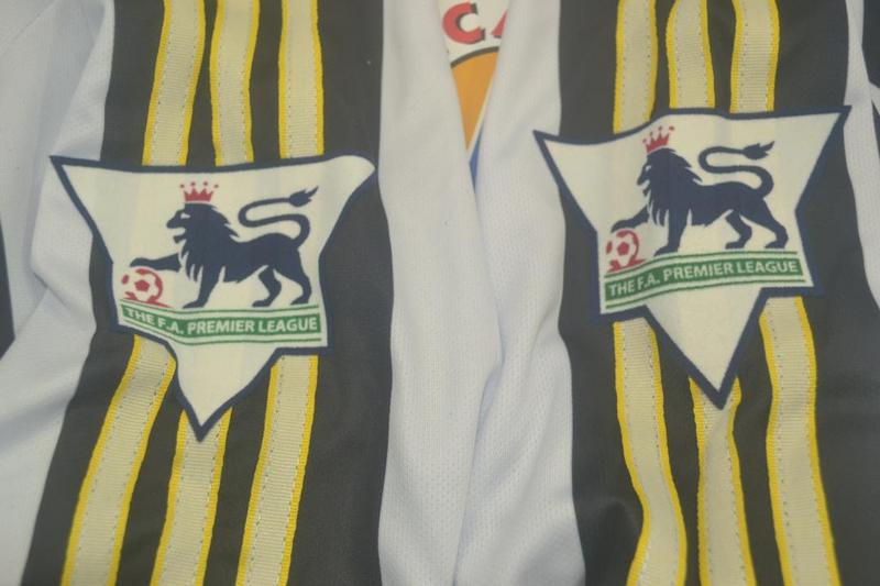Camisa Retrô New Castle Home Manga Longaa 97/99 "Shearer" Nº 9