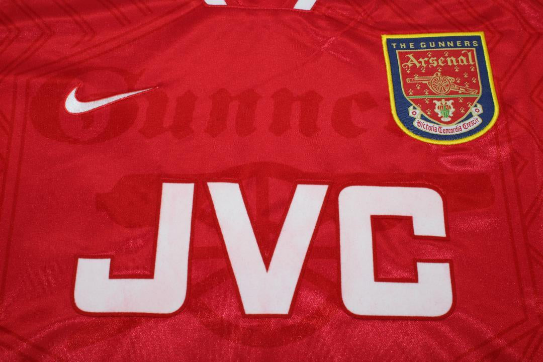 Camisa Retrô Arsenal Home 96/98 "Vieira" Nº 4