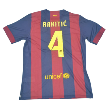 Camisa Retrô Barcelona Home 14/15 "Raic" Nº 4