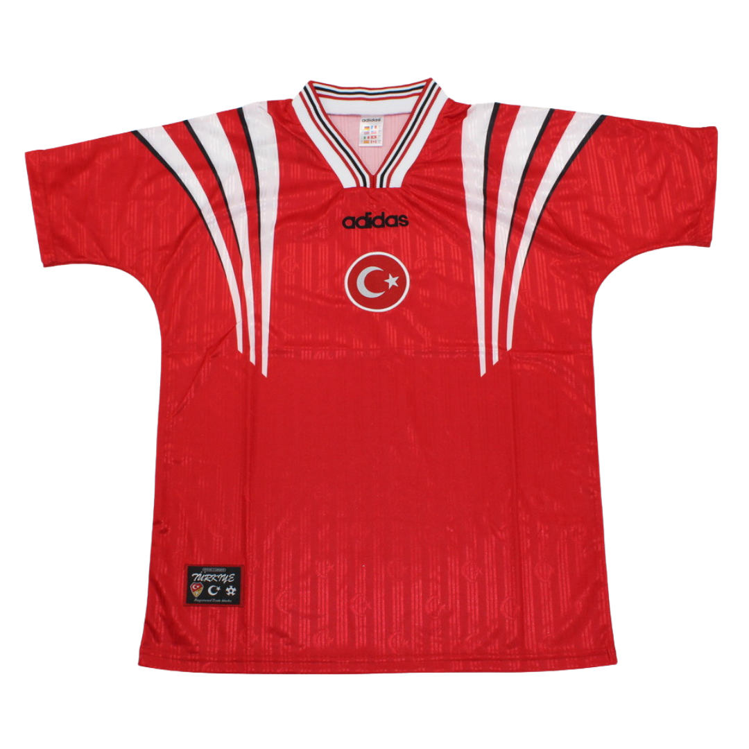 Camisa Turquia 1996 Home - Versão Retrô