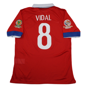 Camisa Retrô União Chile Home Copa Camisa Retrô America Versão 15/16 "Vidal" N°8