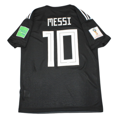 Camisa Retrô Argentina Away Copa do Mundo Versão 2018 "Messi" N°.10