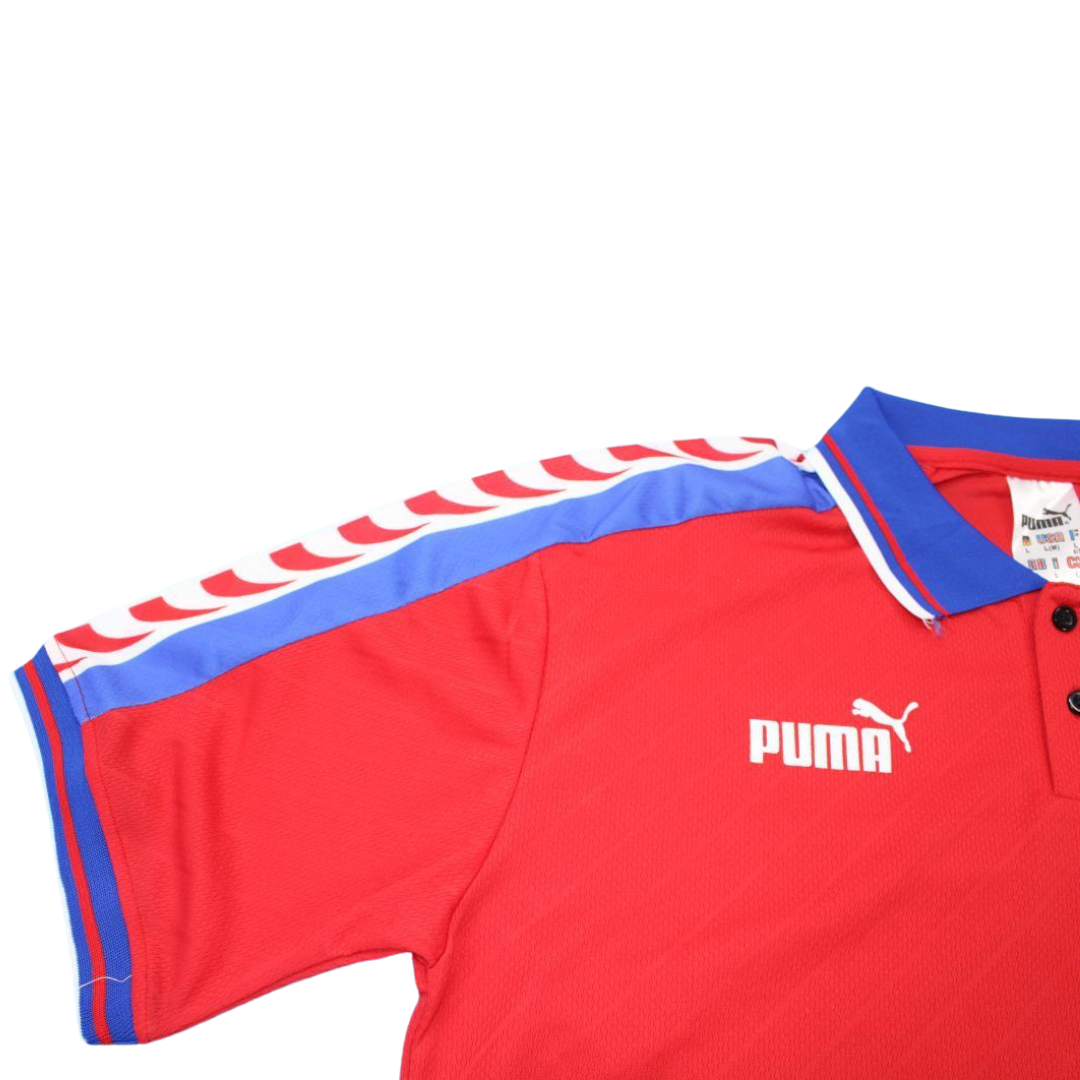 Camisa Retrô Rep Tcheca Home 1996