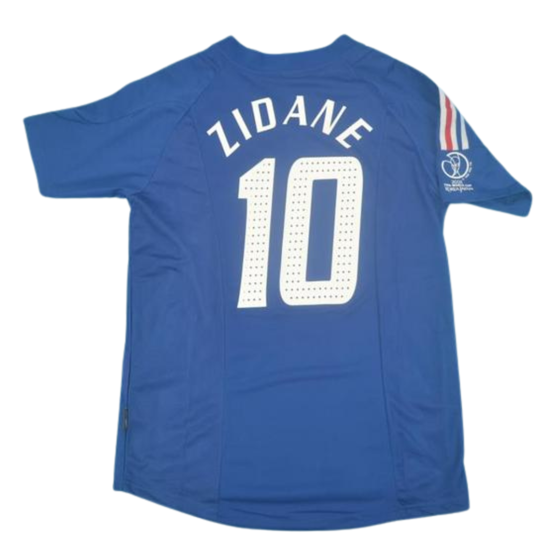 Camisa Retrô França Home 2002 "Zidane" N°.10