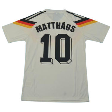 Camisa Retrô Alemanha Home 1990 "Matthäus" N°.10