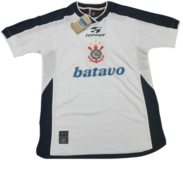 Camisa Corinthians Home 2000 - Versão Retrô