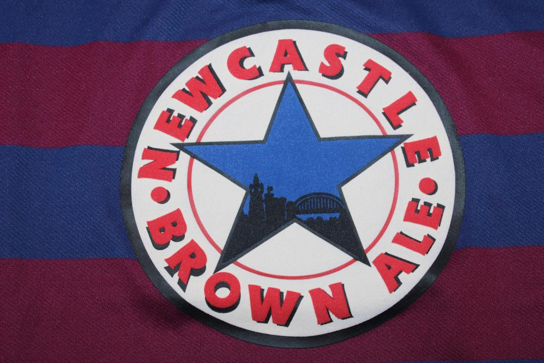 Camisa Retrô New Castle Away Manga Longaa 95/96 "Ginola" Nº 14