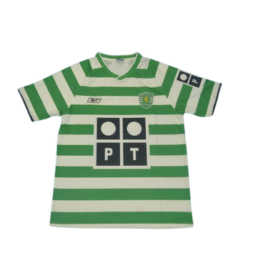 Camisa Retrô Sporting Lisboa Home 02/03