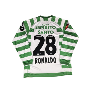 Camisa Retrô Sporting Lisboa Home 02/03