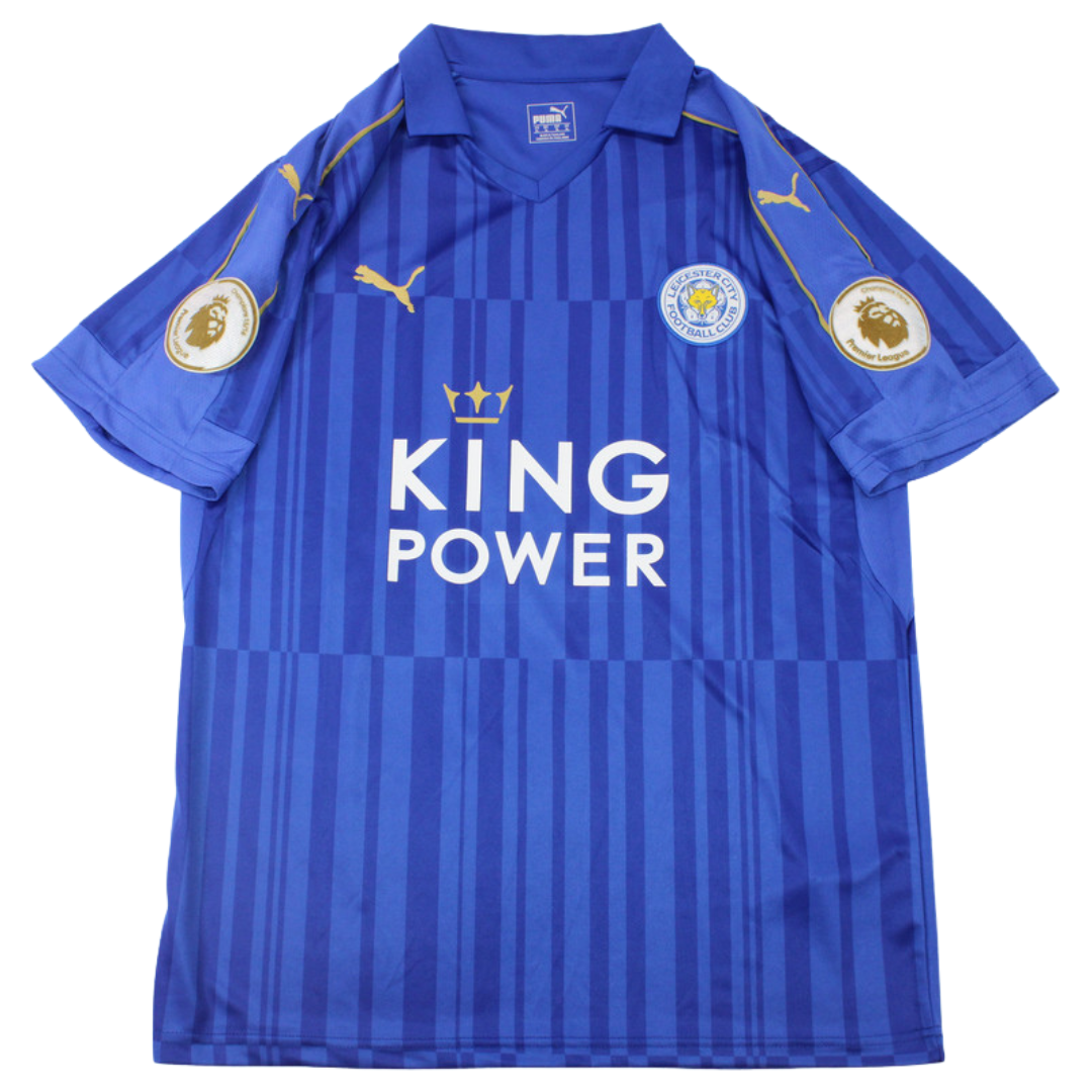 Camisa Retrô Leicester City Home 16/17 "Vardy" Nº 9
