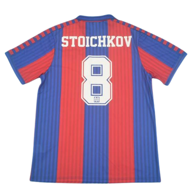 Camisa Retrô Barcelona Home 91/92 "Stoichkov" Nº 8