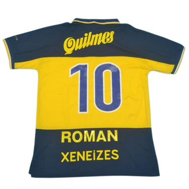 Camisa Retrô Boca Juniors Home 1999 "Camisa Retrô Roman" N°.10