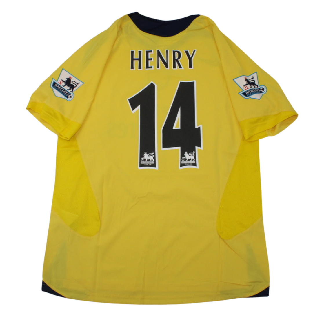 Camisa Retrô Arsenal Away  06/07 "HeN°y" Nº 14