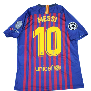 Camisa Retrô Barcelona Home 18/19 "Messi" Nº 10