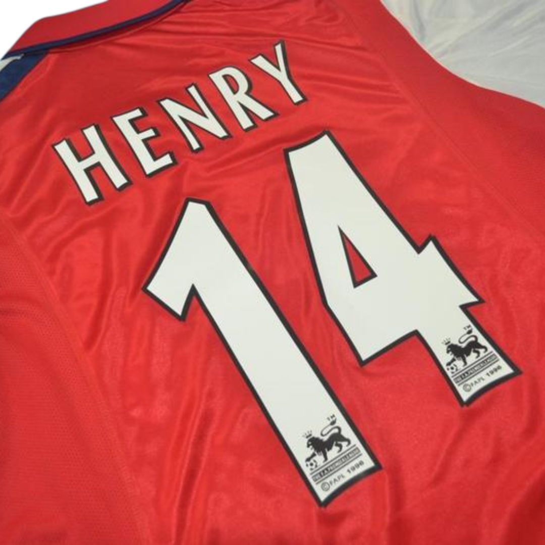 Camisa Retrô Arsenal Home 00/02 "HeN°y" Nº 14