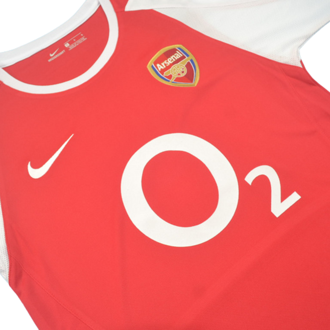Camisa Retrô Arsenal Home 02/04 "Reyes" Nº 9