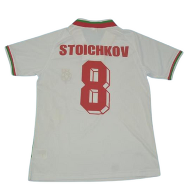 Camisa Retrô Bulgaria Home  1994 "Stoichkov" N°.8