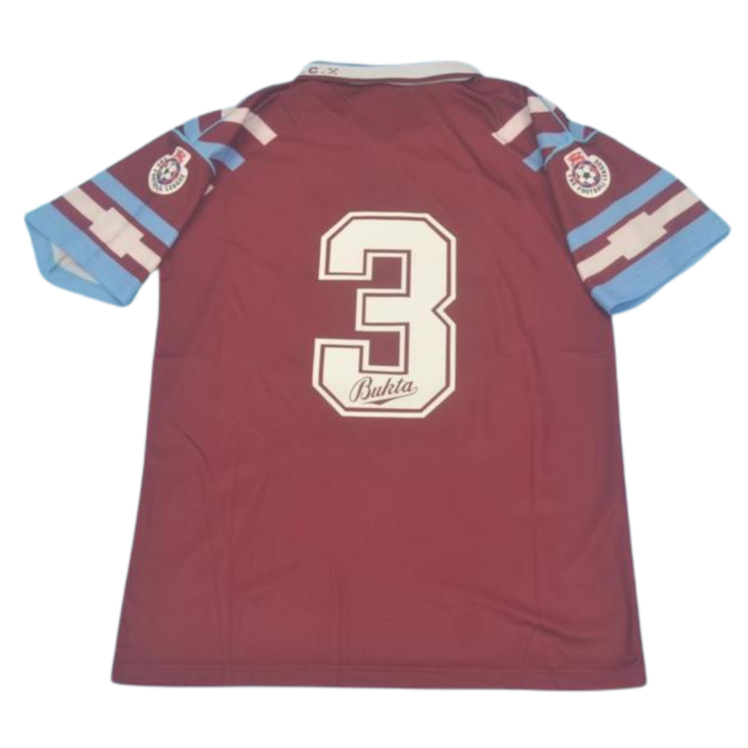 Camisa Retrô West Ham Home 91/92 Nº 3