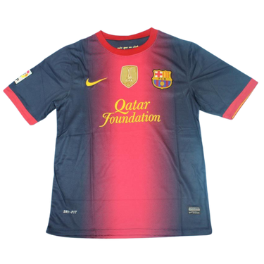 Camisa Retrô Barcelona Home 12/13