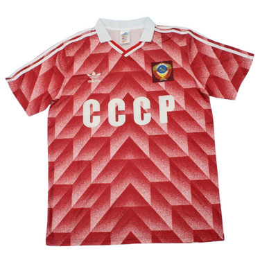 Camisa Retrô União Soviétiva Euro Home 1988