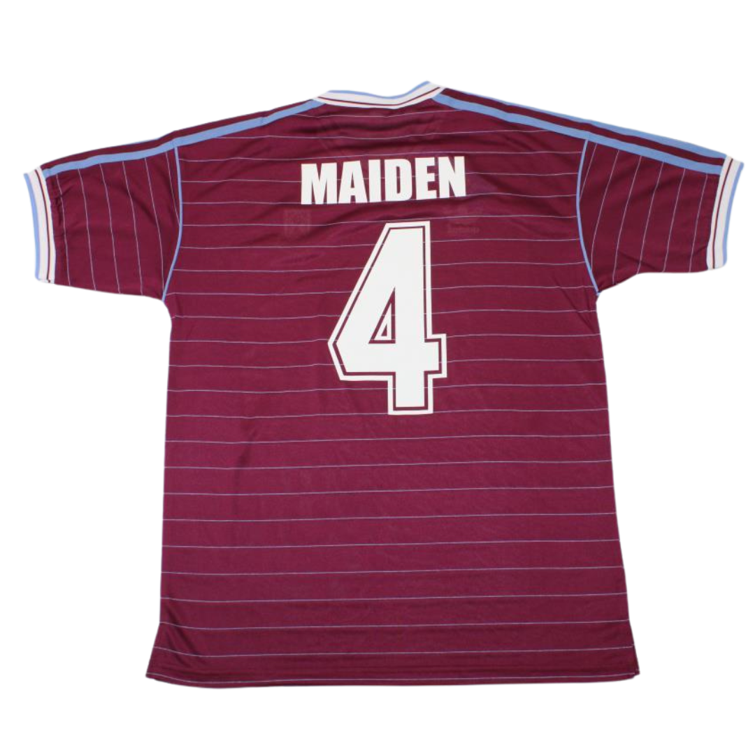 Camisa Retrô West Ham Home 86 "Maiden" Nº 4