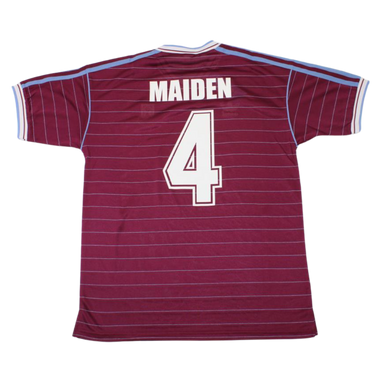 Camisa Retrô West Ham Home 86 "Maiden" Nº 4