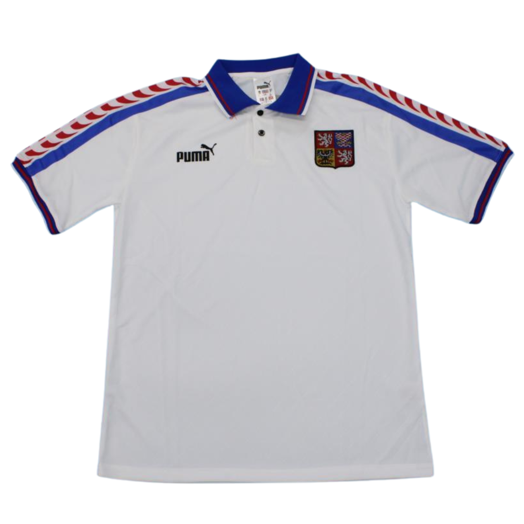 Camisa Retrô Rep Tcheca Away 1996