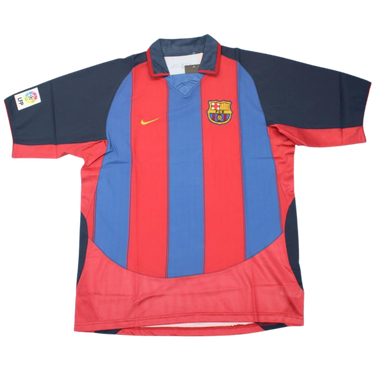 Camisa Retrô Barcelona Home 03/04
