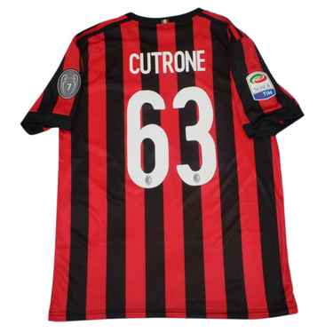 Camisa Retrô Milan Home 17/18 "Cutrone" N°.63