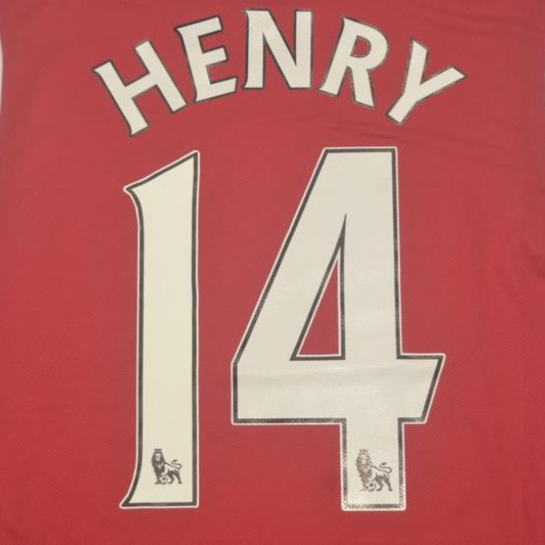 Camisa Retrô Arsenal   11/12 "HeN°y" Nº 14
